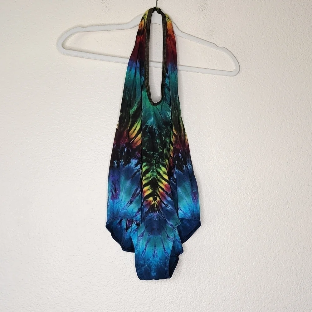 DYED BY JAMMINON Colorful Tie-Dye Kids One Piece L